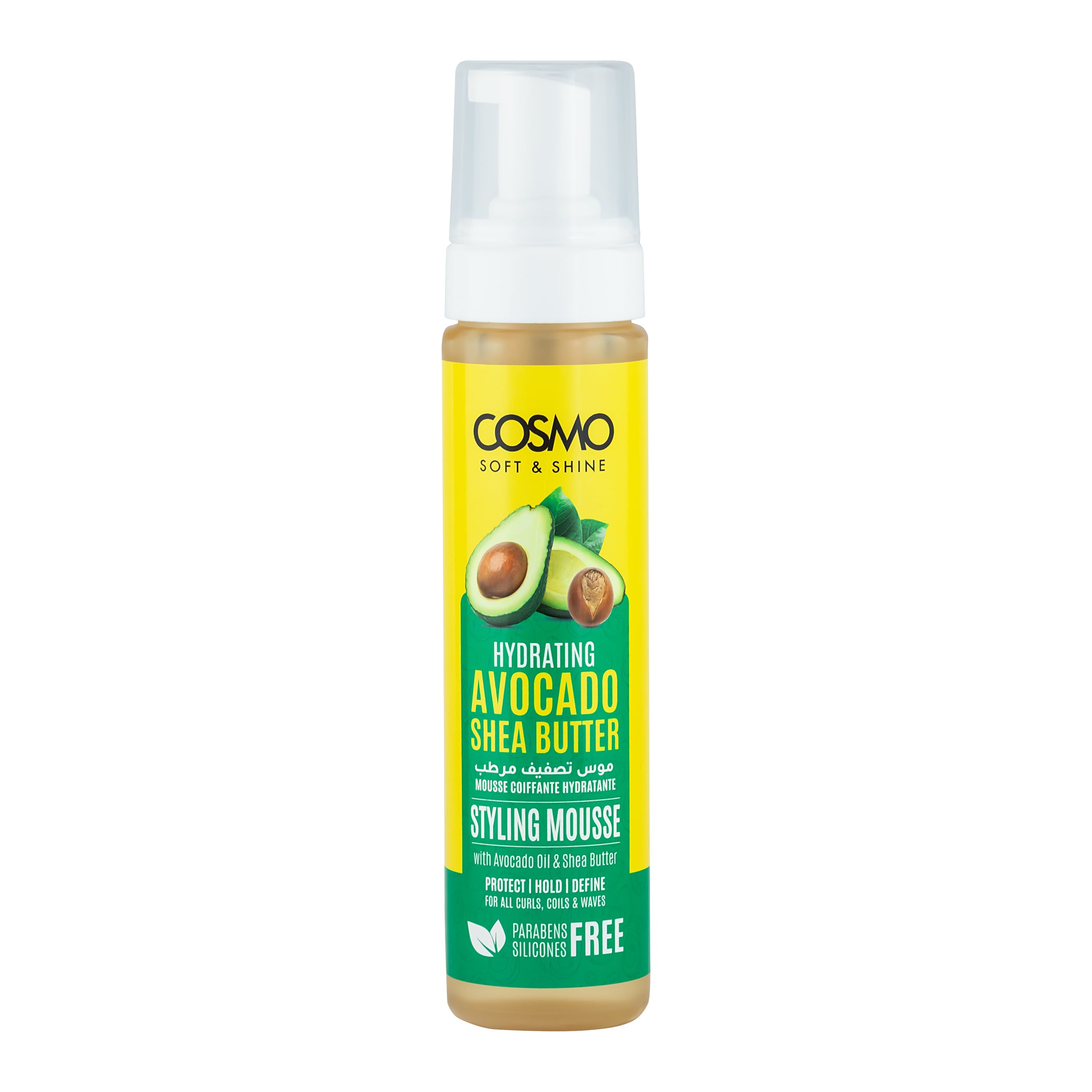 Soft & Shine Avocado & Shea Butter Hydrating Styling Mousse