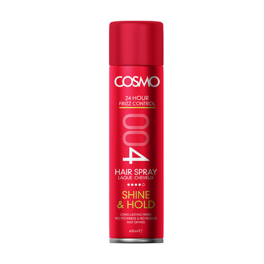 COSMO HAIR SPRAY - SHINE & HOLD 400ML