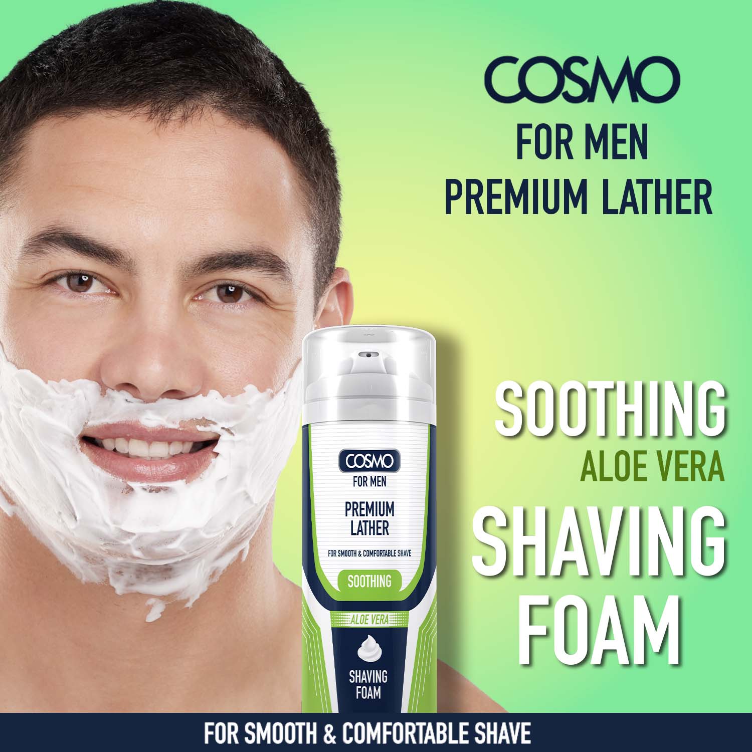 Soothing Premium Lather Shaving Foam