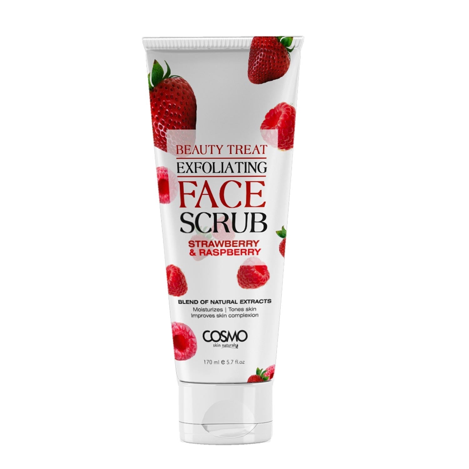 Strawberry and Raspberry Face Scrub