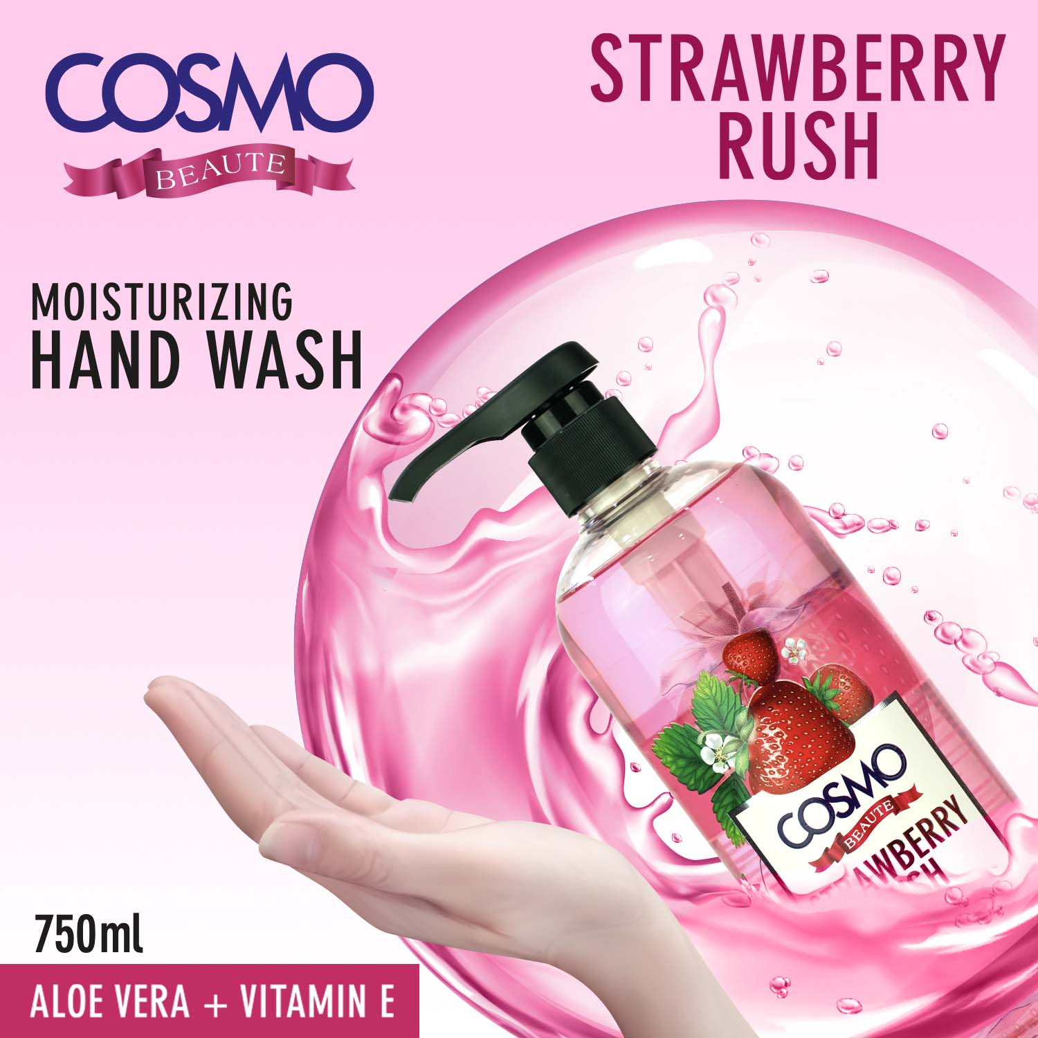 Strawberry Moisturizing Hand Wash