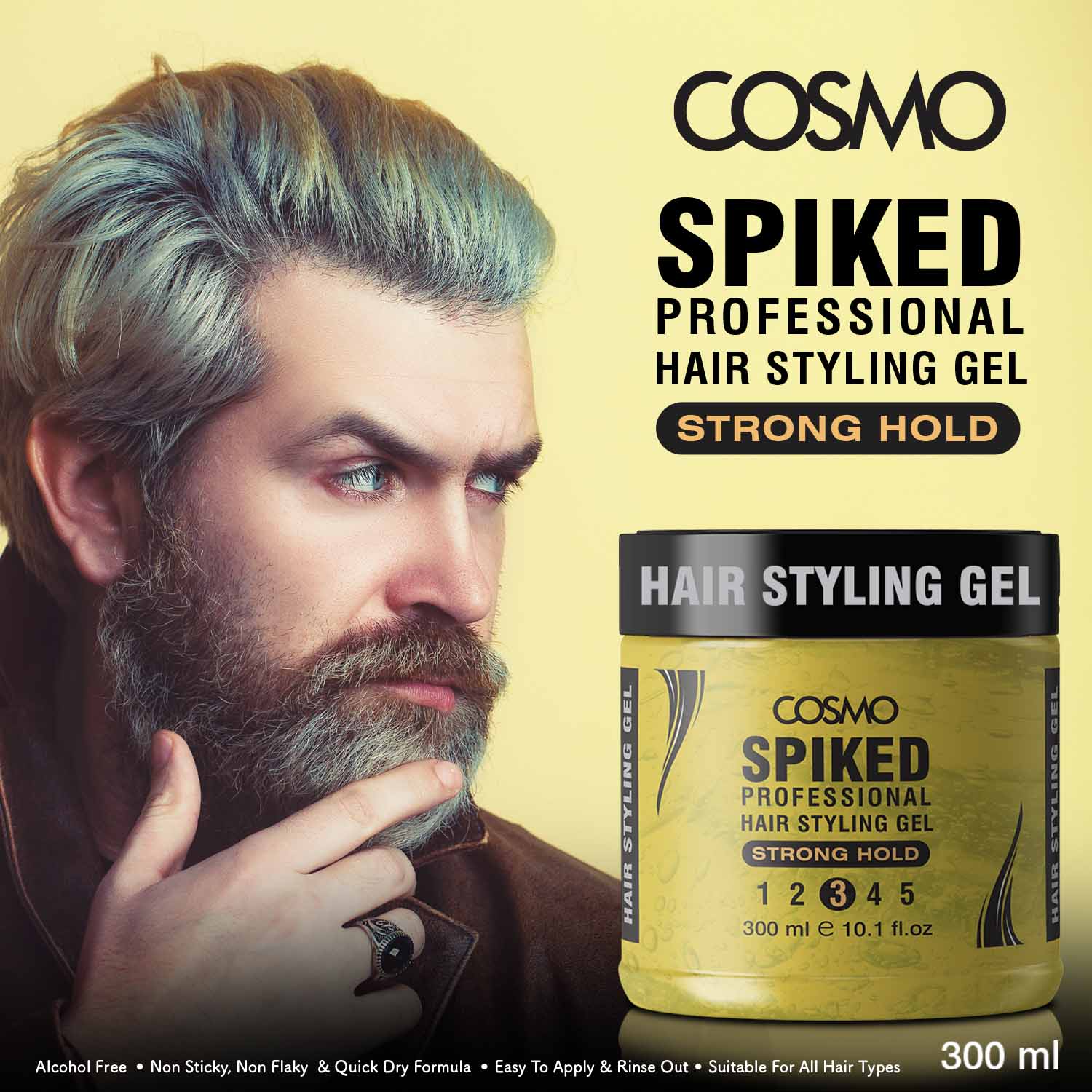 Dry look 2024 hair gel