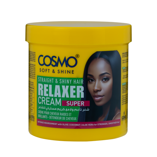 Straight & Shiny Hair Relaxer Cream - Super