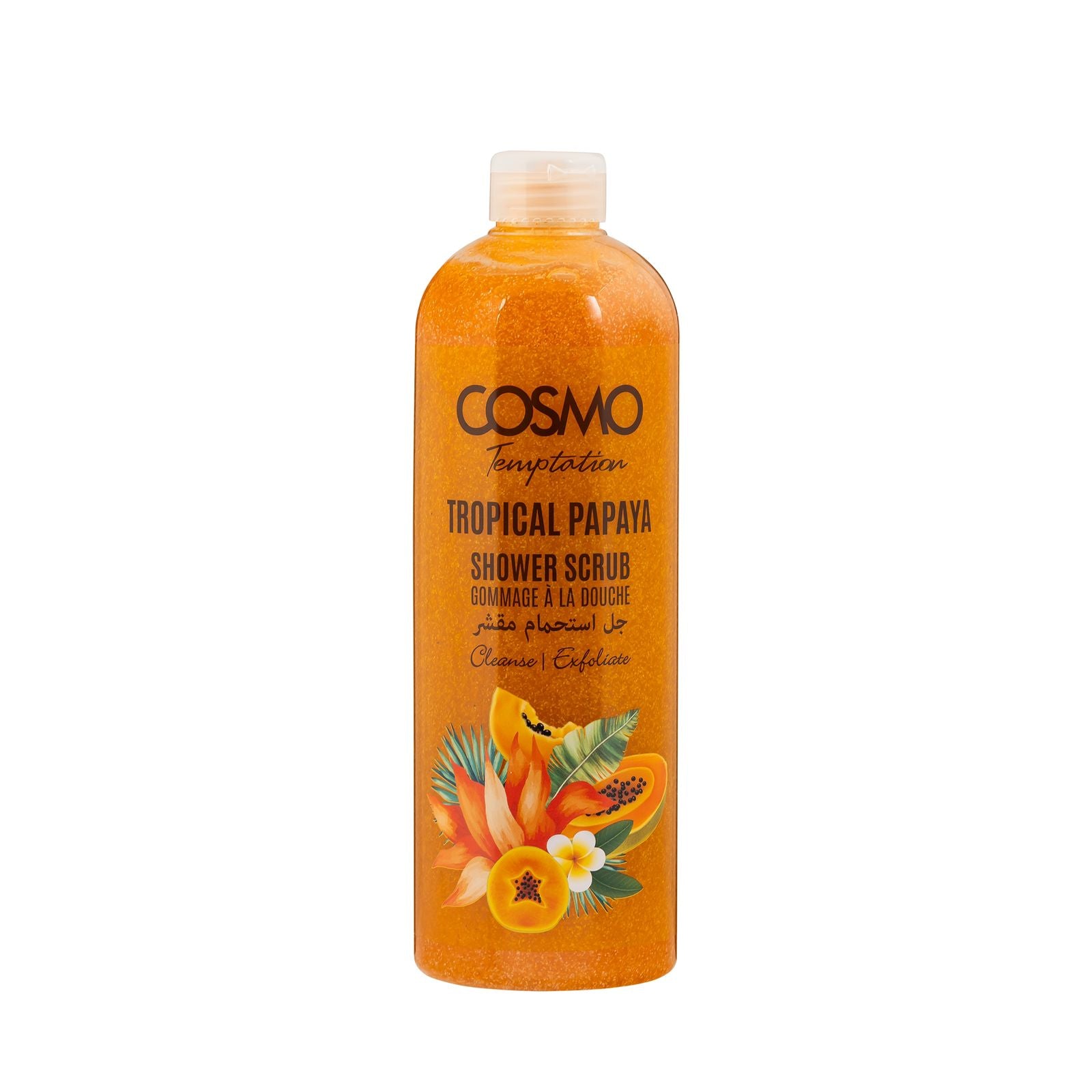 Temptation Tropical Papaya Shower Scrub 