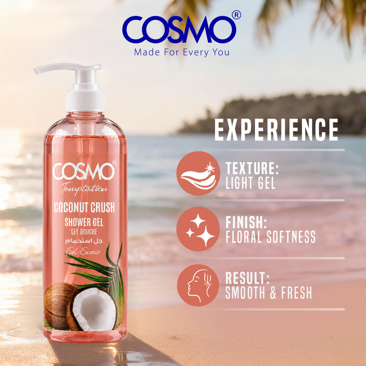 Temptation Coconut Crush Shower Gel