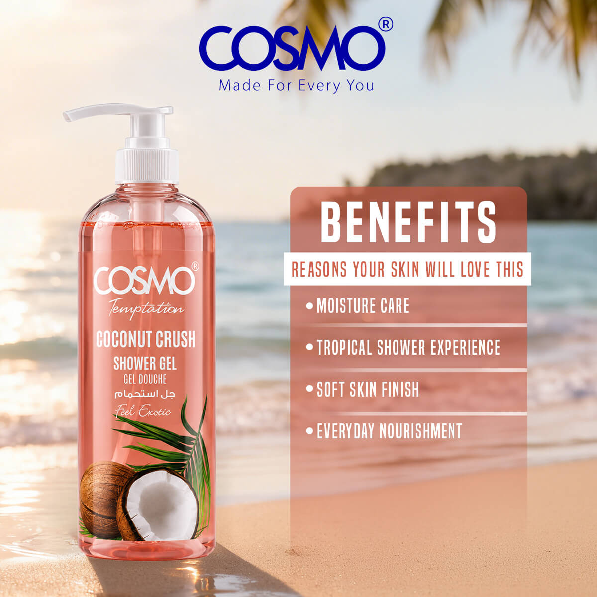 Temptation Coconut Crush Shower Gel
