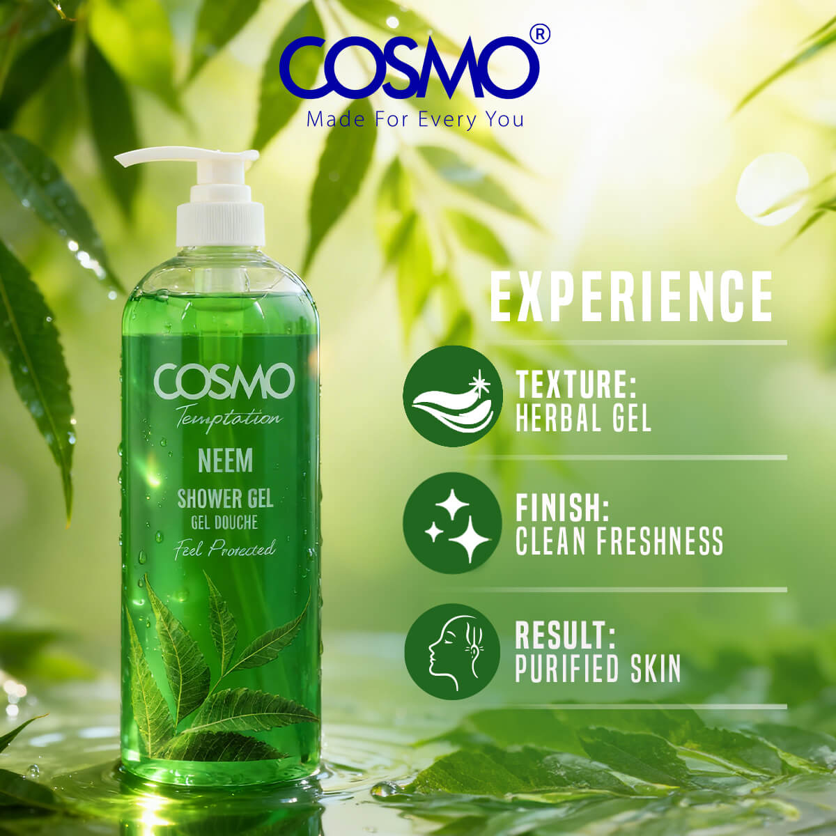 Temptation Neem Shower Gel