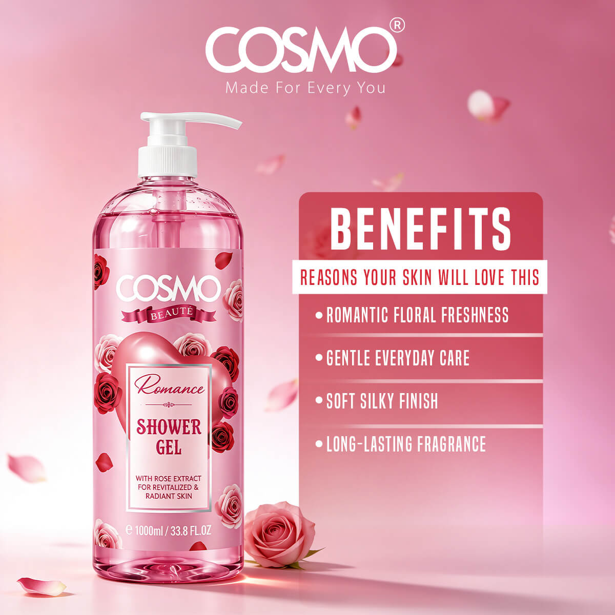 Beaute Romance Shower Gel