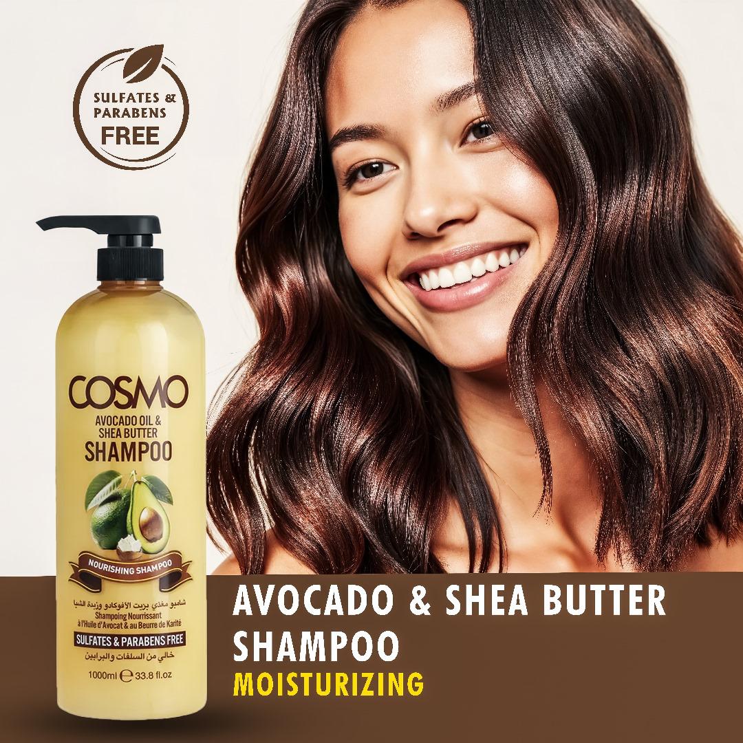 Avocado Oil & Shea Butter Shampoo