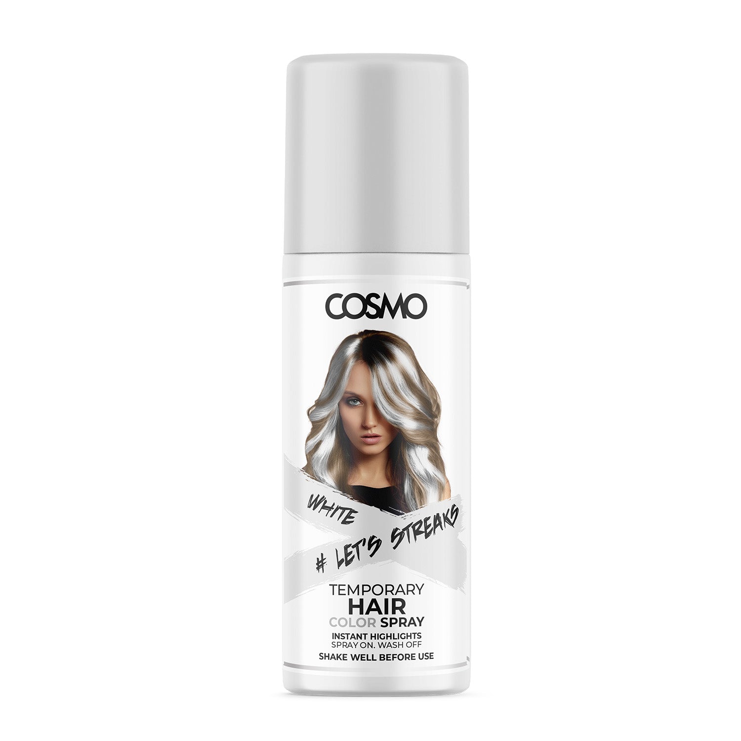 Temporary Hair Color Spray White