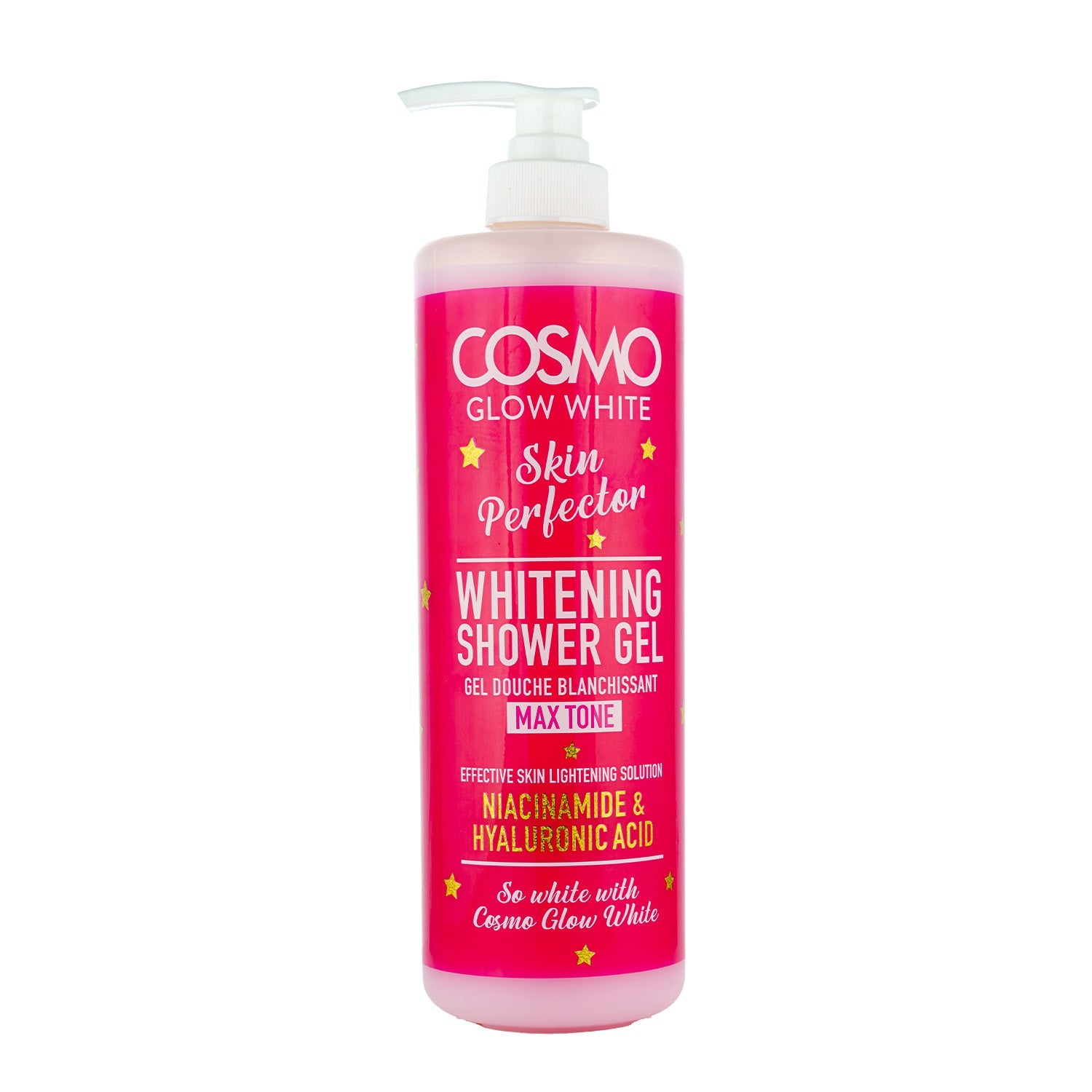 Cosmo Glow White Whitening Shower Gel 1000ML COSMO Online Shop