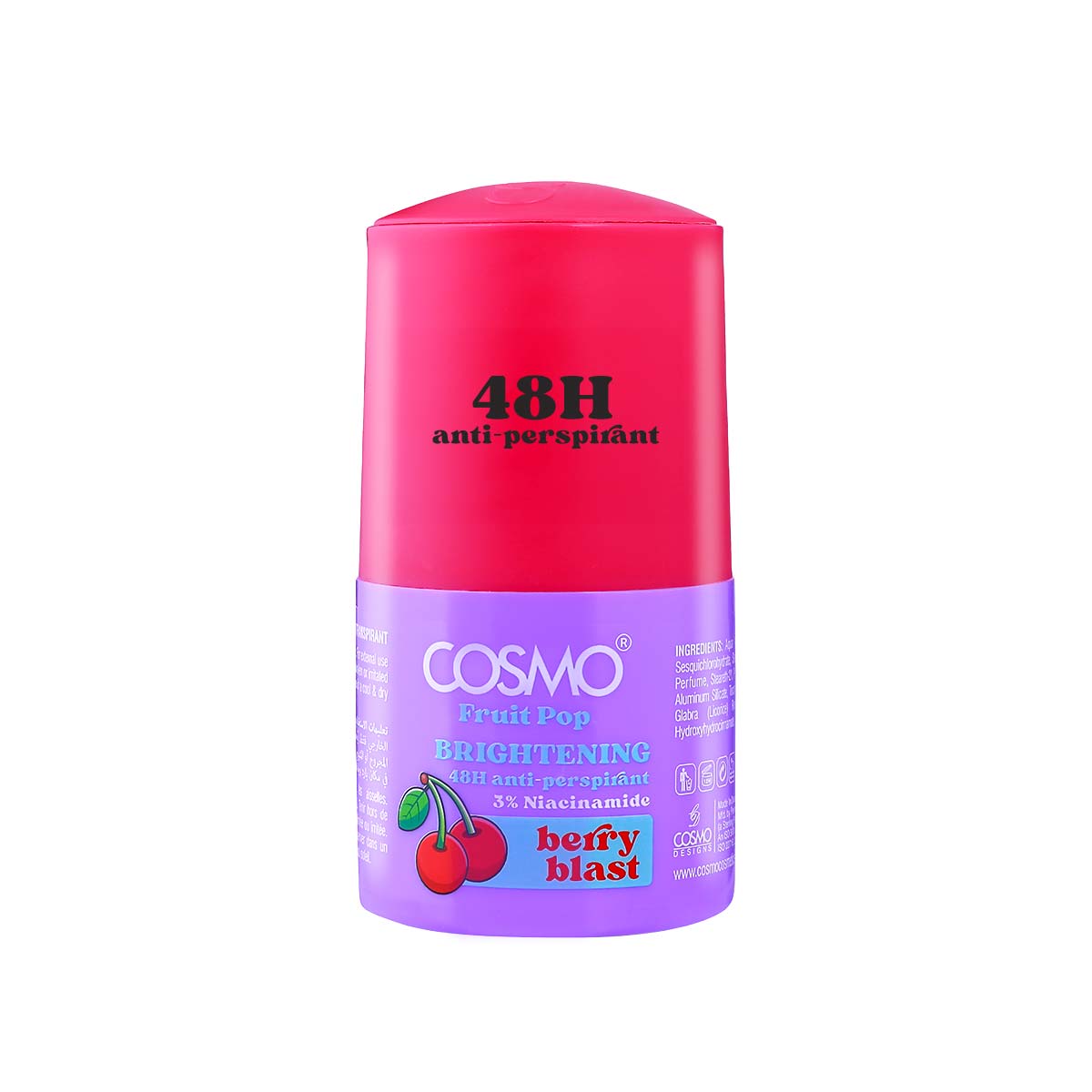 Body Roll-on 48h Anti-perspirant Berry Blast