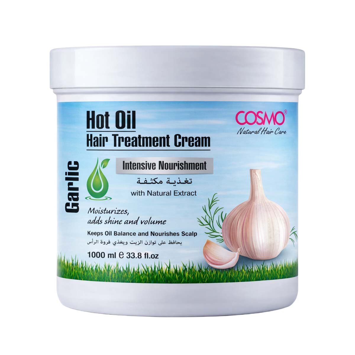 Garlic Hot Oil Hair Treatment Cream