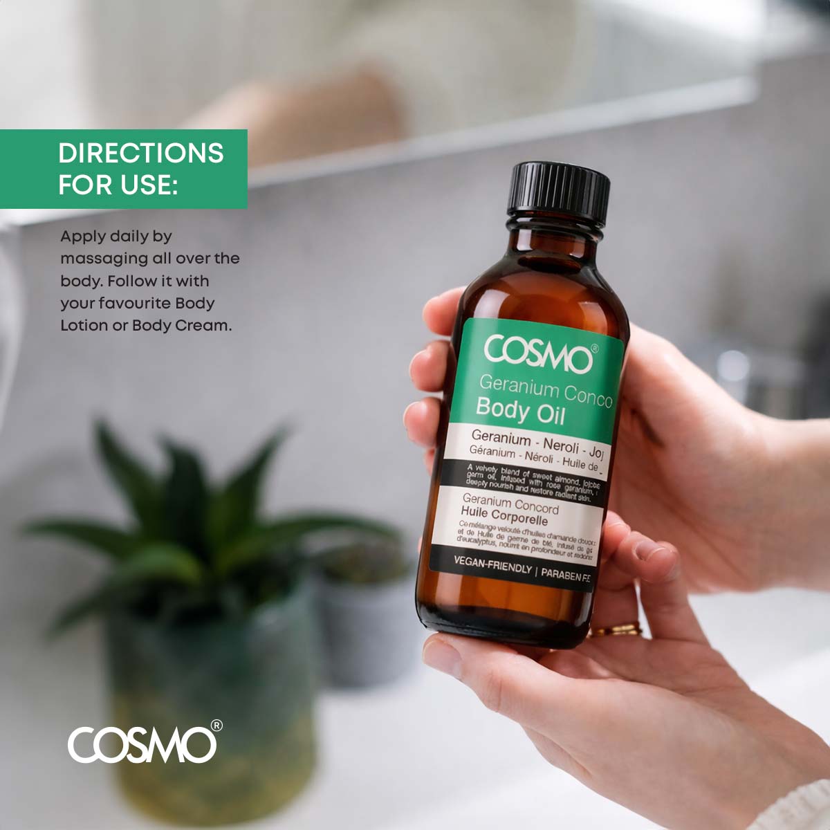 Geranium Concord Body Oil