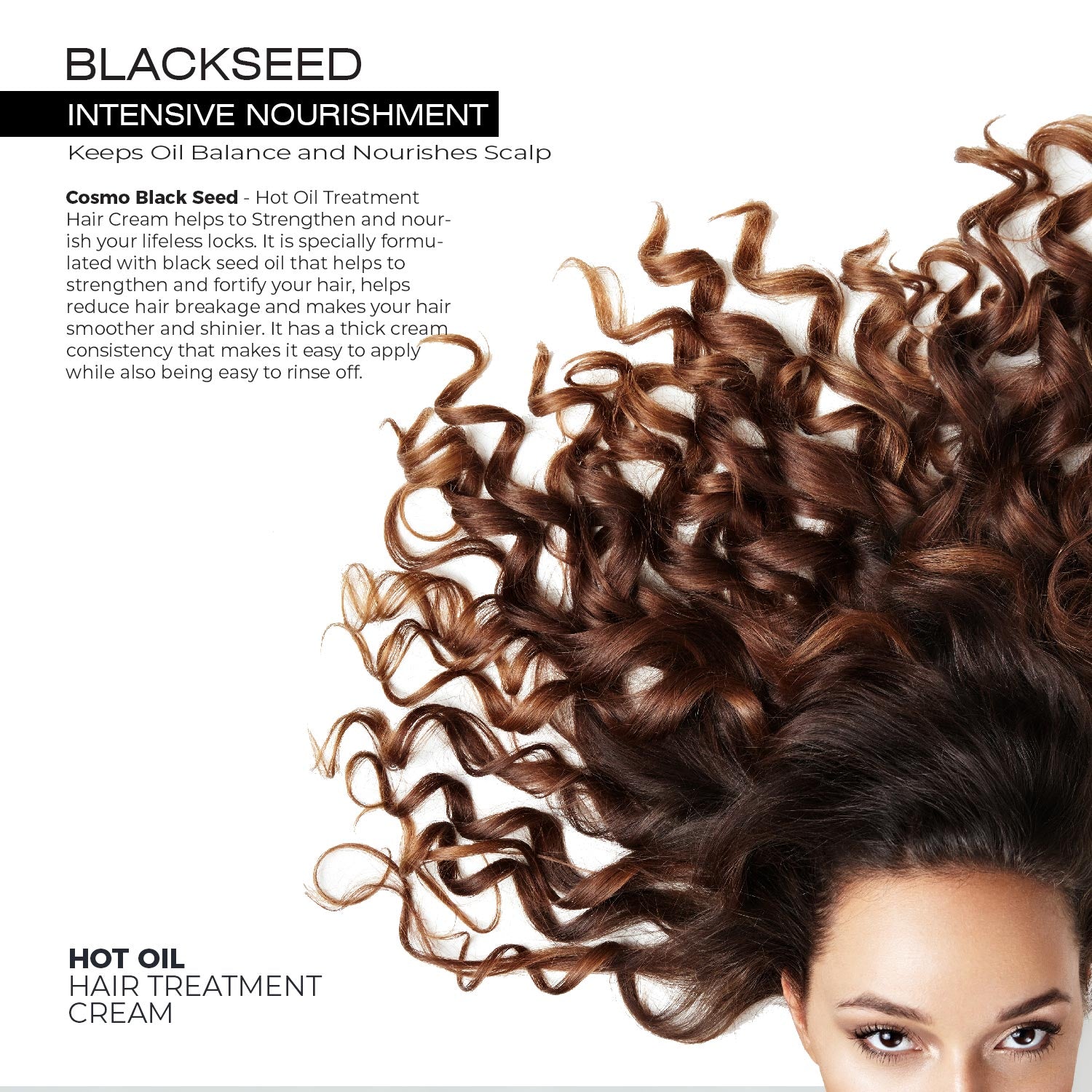 Black Seed Hot Oil Hair Treatment Cream