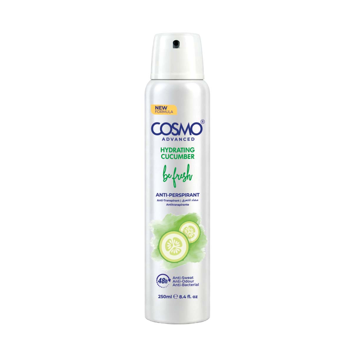 Be fresh Hydrating Cucumber Anti-Perspirant Deodorant Women