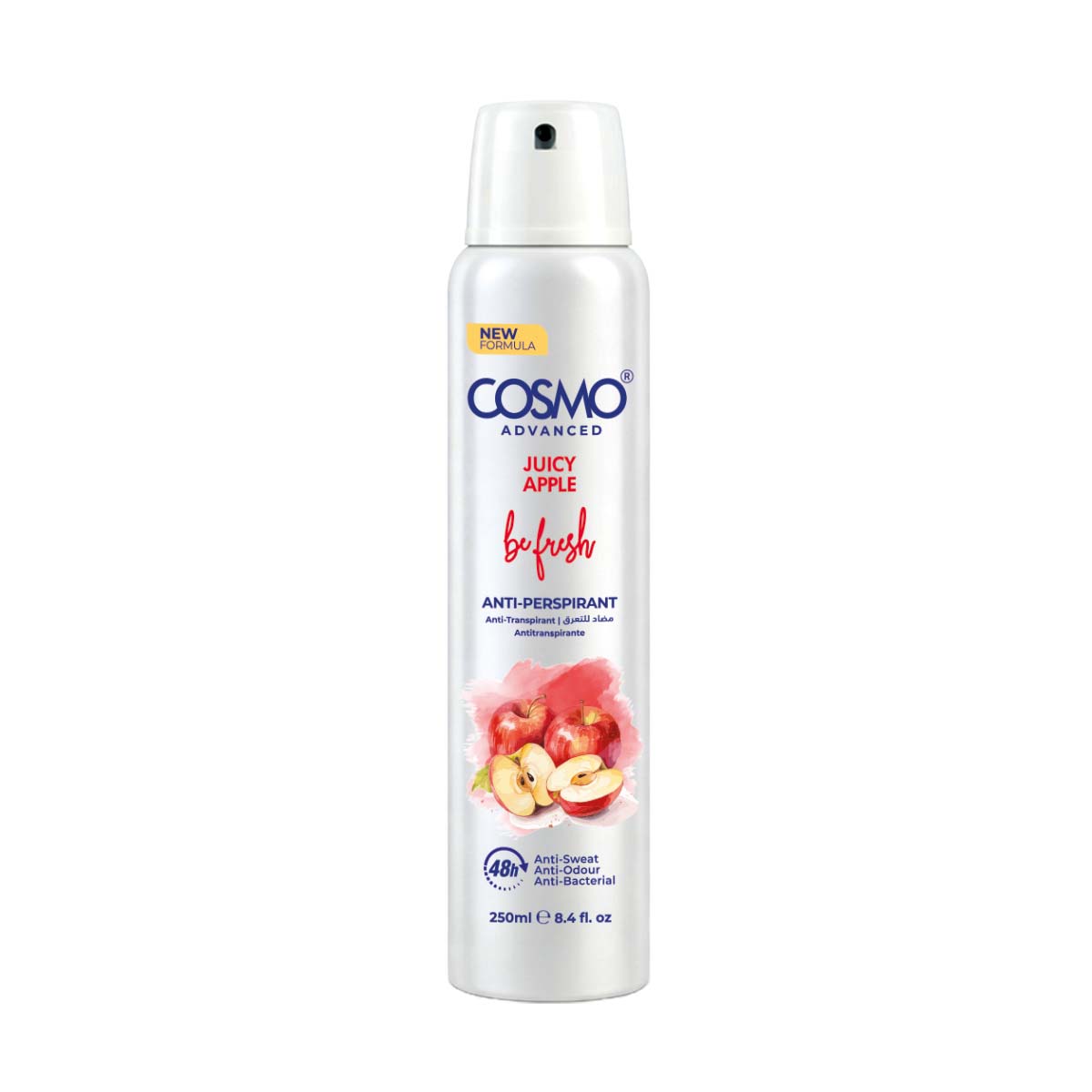 Be fresh Juicy Apple Anti-Perspirant Deodorant Women