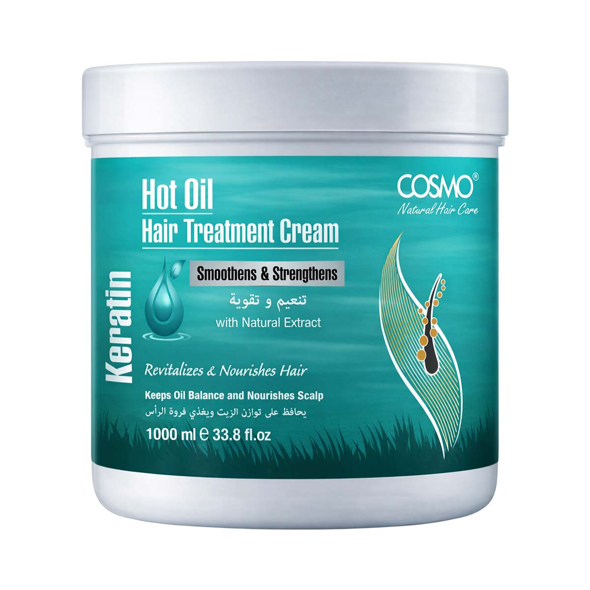Keratin Hot Oil Hair Treatment Cream