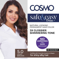 No Ammonia Permanent Hair Colour Light Brown