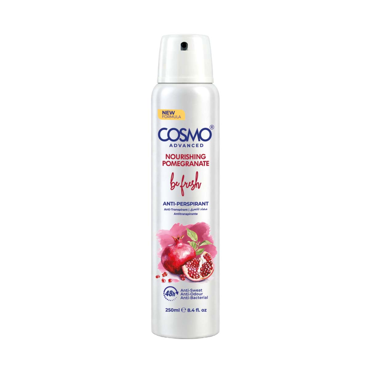 Be fresh Nourishing Pomegranate Anti-Perspirant Deodorant Women