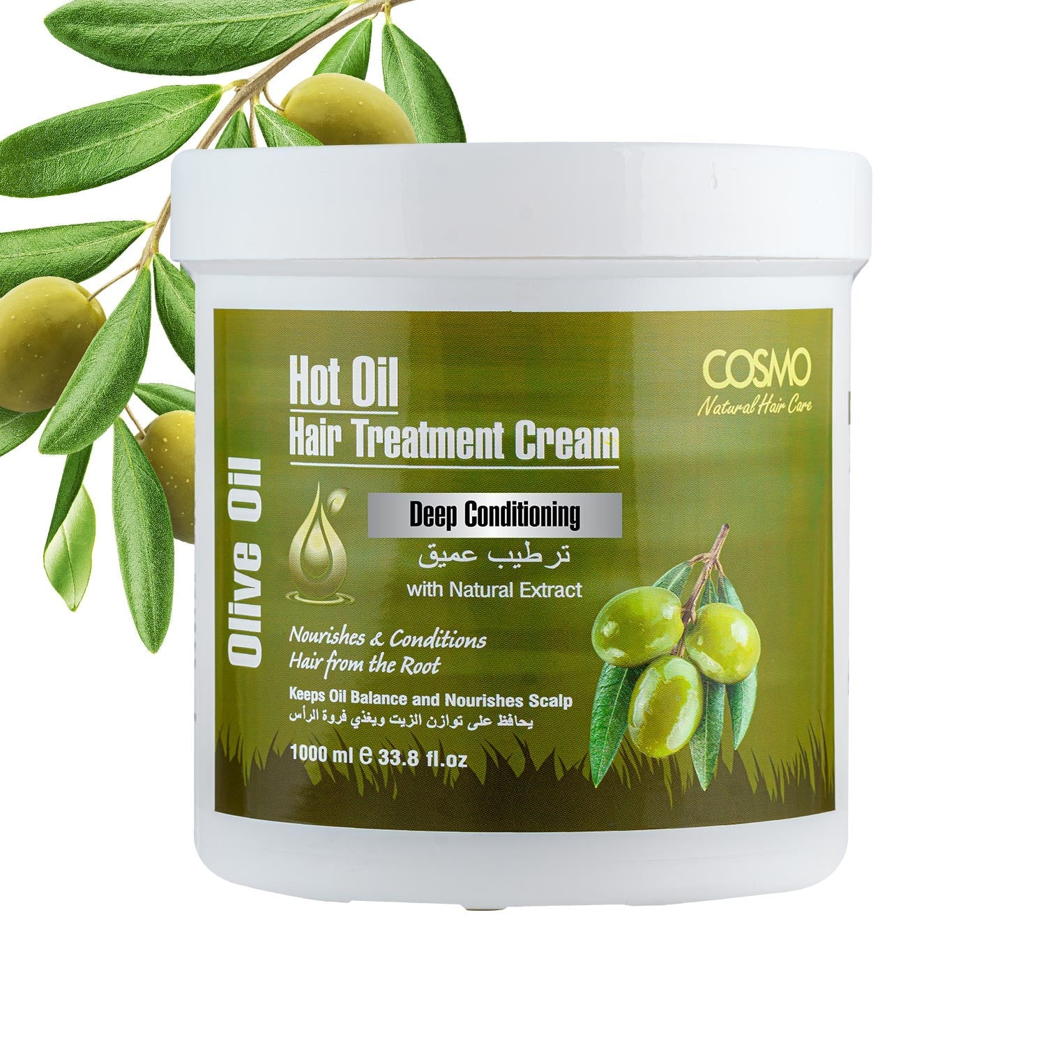 Olive Oil Hot Oil Treatment Cream