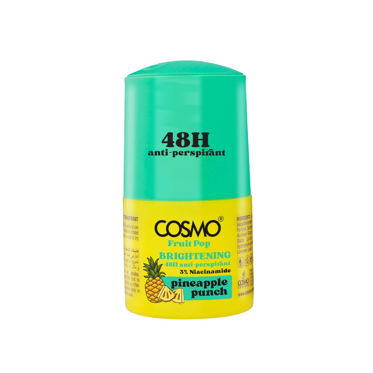 Body Roll-on 48h Anti-perspirant Pineapple Punch
