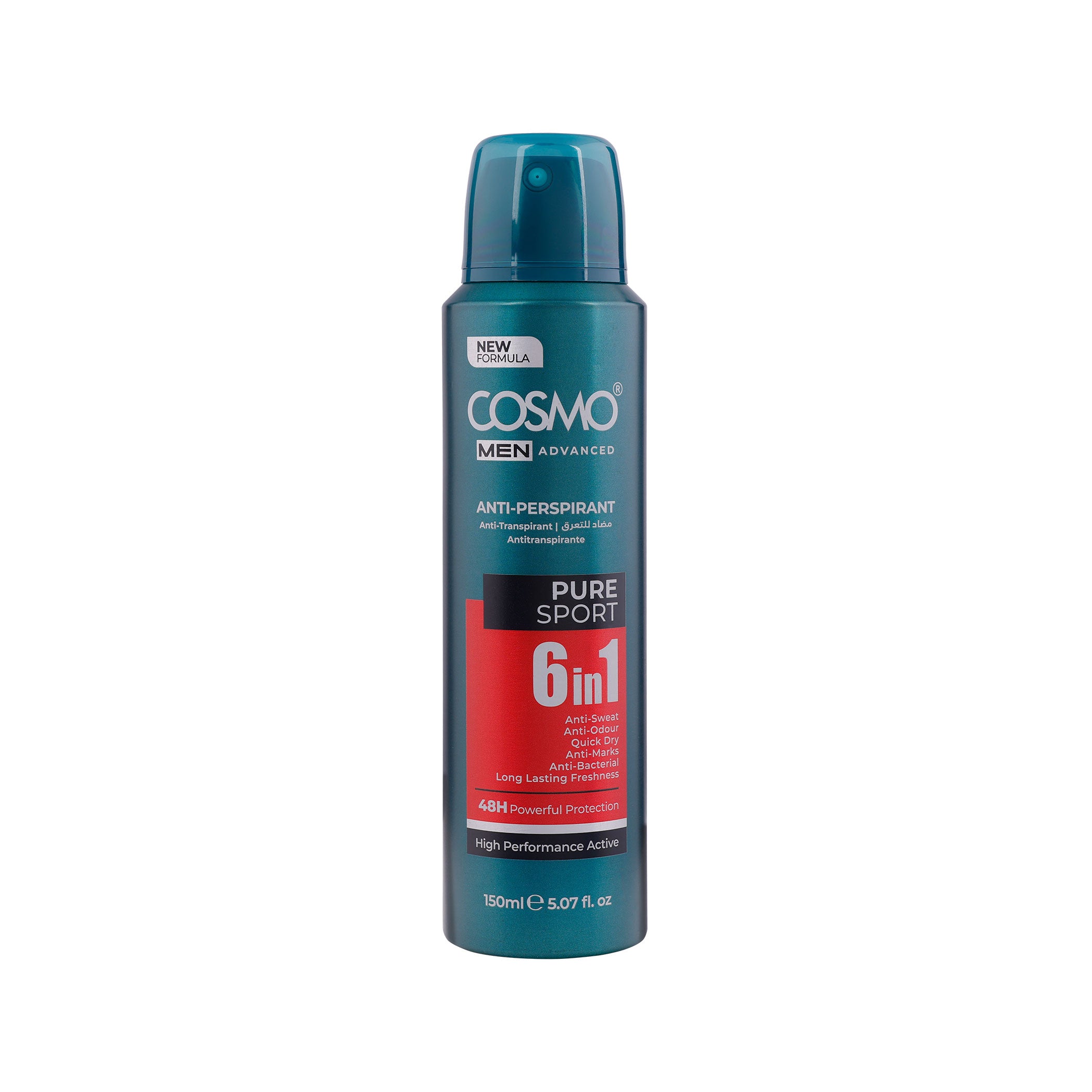 Men Advance Body Anti-perspirant Deodorant Spray 48h Pure Sport