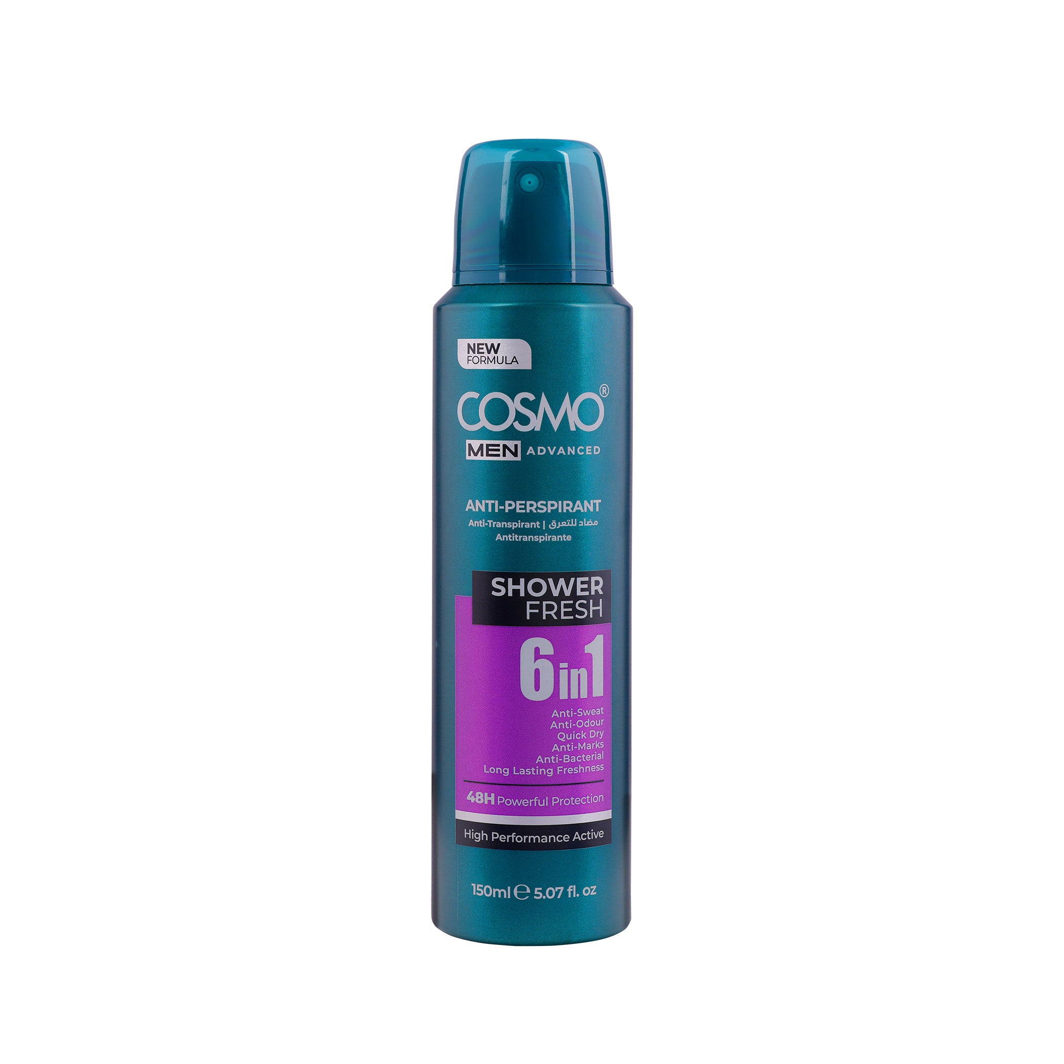 Men Advance Body Anti-perspirant Deodorant Spray 48h Shower Fresh