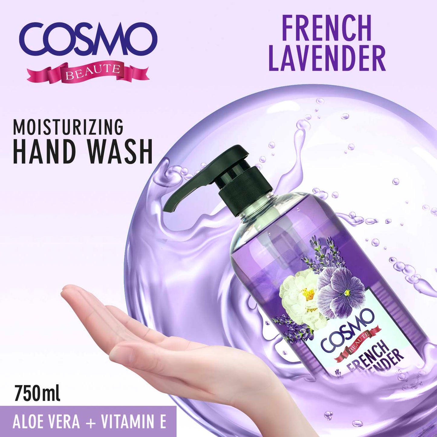 MOISTURIZING HAND WASH - FRENCH LAVENDER
