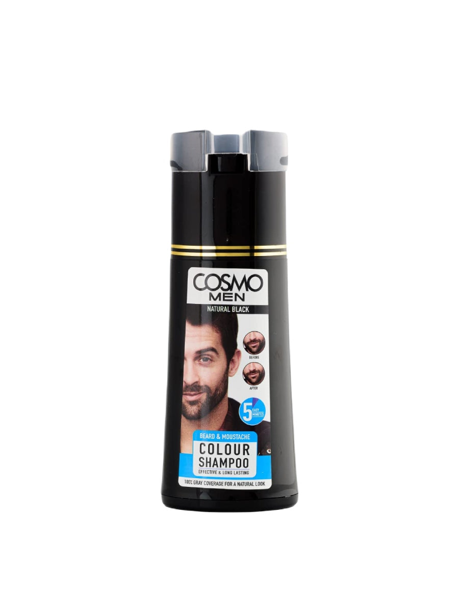 Beard Colour Shampoo 180ml - Black – COSMO Online Shop